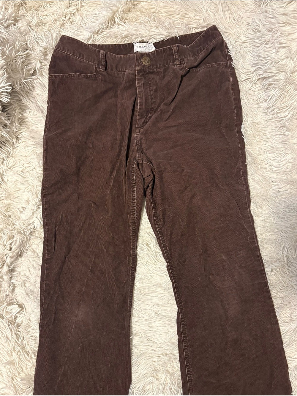 Vintage Chico's Dark Brown Corduroy Pants